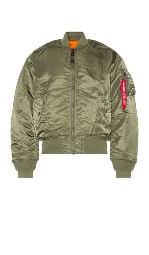 MA-1 Bomber Jacket in Green. - size L (also in M, S, XL/1X, XS, XXL/2X) - ALPHA INDUSTRIES - Modalova