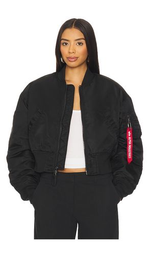 Ma-1 Cropped Flight Jacket in . Taglia L. Also in M, S, XS - ALPHA INDUSTRIES - Modalova