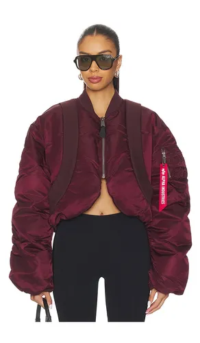 MA-1 Oversized Fit Flight Jacket with Knit Rib in . Size M. Also in S, XS - ALPHA INDUSTRIES - Modalova