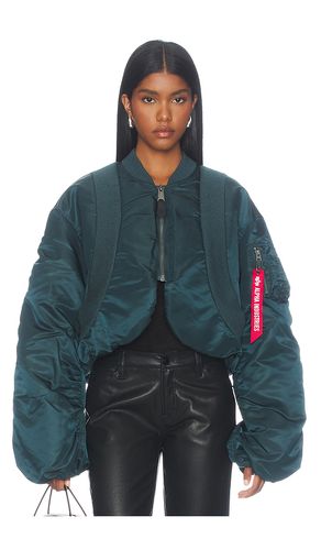 Ma-1 Oversized Fit Flight Jacket in Teal. - size XS (also in S, M) - ALPHA INDUSTRIES - Modalova