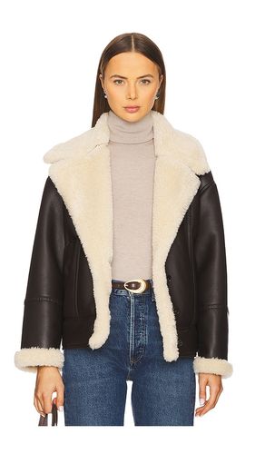 Aubrey Sherpa Jacket in Brown. - size M (also in XS) - A.L.C. - Modalova