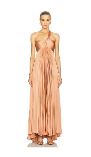 Nessa Dress in Metallic Bronze. - size 0 (also in 10) - A.L.C. - Modalova