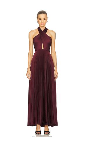 Athena Gown in Wine. - size 0 (also in 12, 2) - A.L.C. - Modalova