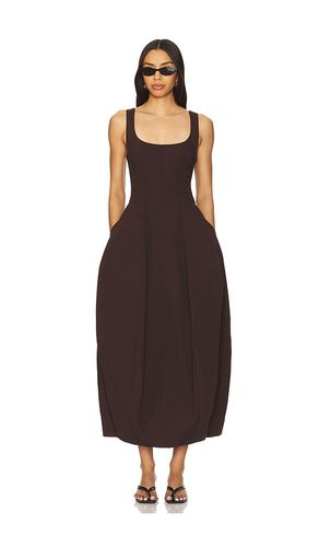 Veda Dress in Chocolate. - size 0 (also in 00, 2, 4, 6, 8) - A.L.C. - Modalova