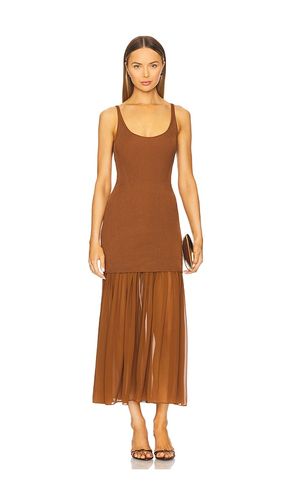 Micky Dress in Cognac. - size L (also in M, S, XS) - A.L.C. - Modalova