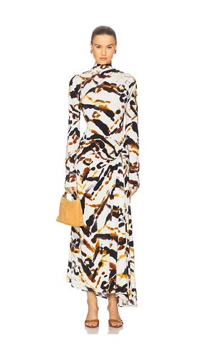 Lia Dress in Ivory,Brown. - size L (also in M, S, XS) - A.L.C. - Modalova