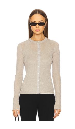 Fisher Cardigan in Metallic Neutral. - size M (also in S, XS) - A.L.C. - Modalova