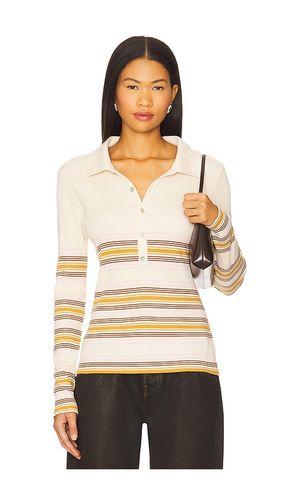 Desiree Tee in Cream. - size L (also in M, S, XS) - AMO Denim - Modalova