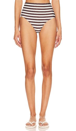 The High Waist Cheeky Bikini Bottom in Chocolate. - size XL/1X (also in XS) - Anemos - Modalova
