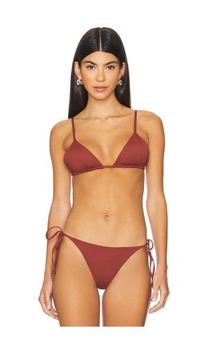 String Triangle Bikini Top in Brick. - size M (also in L, S, XL, XS) - Anemos - Modalova