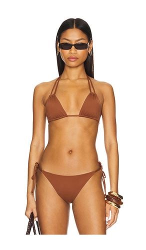 Jane Bikini Top in Chocolate. - size S (also in XS) - Anemos - Modalova