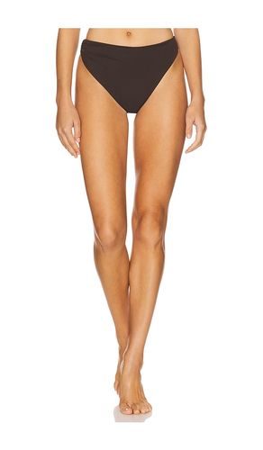 Asymmetric Draped Bikini Bottom in Brown. - size L (also in M, S, XL, XS) - Anemos - Modalova