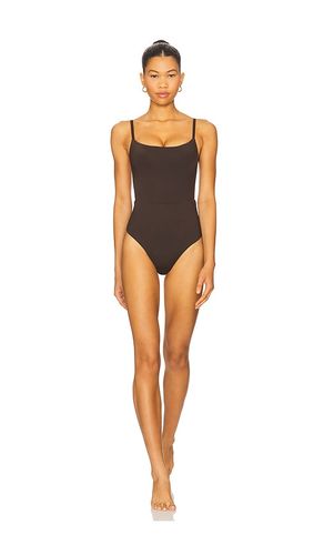 Square Neck Open Back One Piece in Brown. - size L (also in S, XL) - Anemos - Modalova