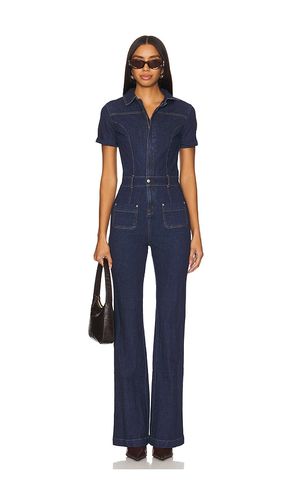 Alexia Jumpsuit in Denim-Dark. - size M (also in L, S, XL, XS) - Amanda Uprichard - Modalova