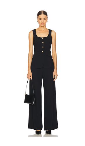 Kya jumpsuit en color talla L en - Black. Talla L (también en M, S, XS) - Amanda Uprichard - Modalova