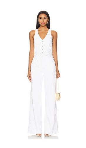 X revolve ethan jumpsuit en color talla L en - White. Talla L (también en M, S, XL, XS) - Amanda Uprichard - Modalova