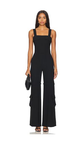 X revolve frida jumpsuit en color talla L en - Black. Talla L (también en M, S, XL, XS) - Amanda Uprichard - Modalova