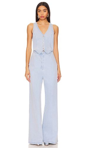 Ethan Jumpsuit in Denim-Light. - size L (also in M, S, XL) - Amanda Uprichard - Modalova