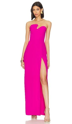 X Revolve Strapless Puzzle Gown in Fuchsia. - size S (also in XS) - Amanda Uprichard - Modalova