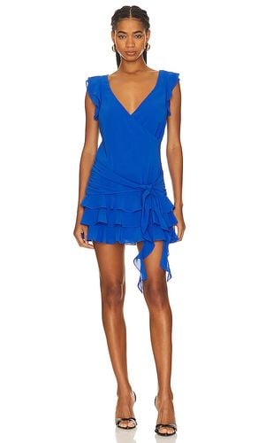 Carissa Mini Dress in Royal. - size L (also in S) - Amanda Uprichard - Modalova