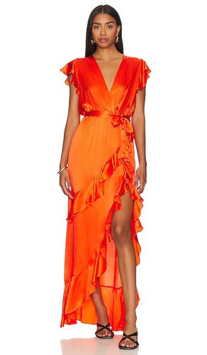 Johanna Maxi Dress in Orange. - size S (also in XS) - Amanda Uprichard - Modalova