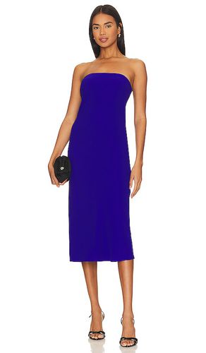 X Revolve Shiran Strapless Midi Dress in Royal. - size M (also in S) - Amanda Uprichard - Modalova