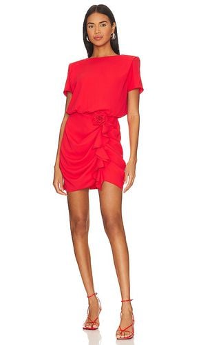 X Revolve Cataluna Mini Dress in Red. - size L (also in M, S, XL, XS) - Amanda Uprichard - Modalova