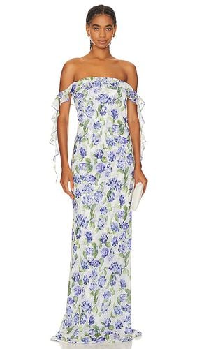 X REVOLVE Marmont Gown in Blue. - size L (also in M, S, XL, XS) - Amanda Uprichard - Modalova