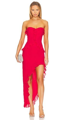 Anessa Gown in Red. - size L (also in M, S, XL) - Amanda Uprichard - Modalova