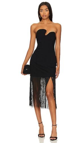 Puzzle Strapless With Fringe Dress in . - size L (also in S) - Amanda Uprichard - Modalova