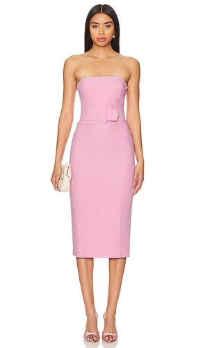 Fae Midi Dress in Pink. - size L (also in M, XL) - Amanda Uprichard - Modalova