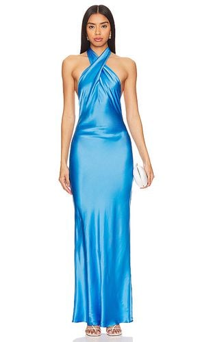 Galilea Gown in Blue. - size M (also in L, XL, XS) - Amanda Uprichard - Modalova