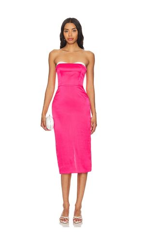 Meline Midi Dress in Red. - size M (also in S, XS) - Amanda Uprichard - Modalova