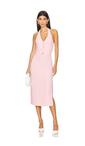 Isadore Dress in Pink. - size L (also in M, XL, XS) - Amanda Uprichard - Modalova