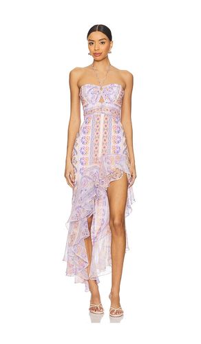 Estrada Dress in Lavender,Coral. - size L (also in M, XL, XS) - Amanda Uprichard - Modalova