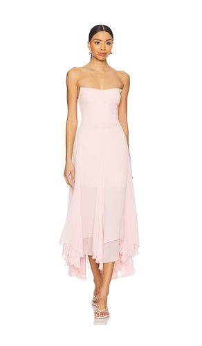 Monterey Dress in Blush. - size L (also in M, S) - Amanda Uprichard - Modalova