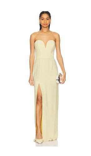 X REVOLVE Cherri Gown in Lemon. - size L (also in M, S, XL) - Amanda Uprichard - Modalova