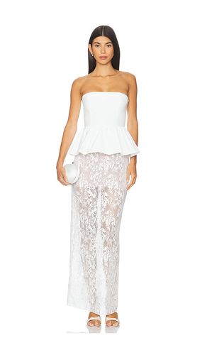 X REVOLVE Cherise Dress in White. - size M (also in S) - Amanda Uprichard - Modalova