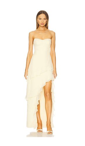 Magnolia Dress in Lemon. - size L (also in M) - Amanda Uprichard - Modalova