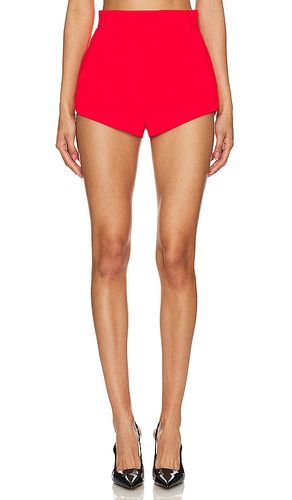 X revolve kelso shorts en color rojo talla L en - Red. Talla L (también en M, S, XL, XS) - Amanda Uprichard - Modalova