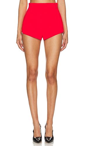 X revolve kelso shorts en color rojo talla L en - Red. Talla L (también en S, XS) - Amanda Uprichard - Modalova