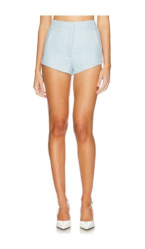 X revolve kelso shorts en color bebe azul talla M en - Baby Blue. Talla M (también en S, XL, XS) - Amanda Uprichard - Modalova