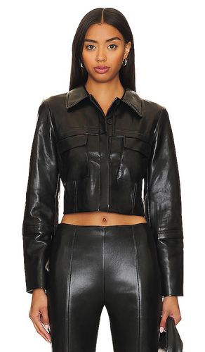X Revolve Lucas Faux Leather Jacket in . Size M, S, XL, XS - Amanda Uprichard - Modalova