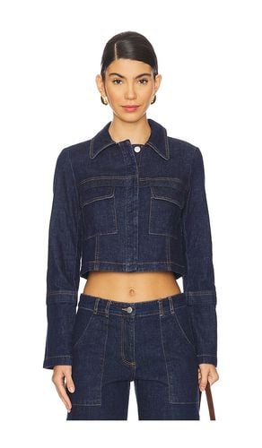 Lucas Jacket in Denim-Dark. - size M (also in L, S, XL) - Amanda Uprichard - Modalova