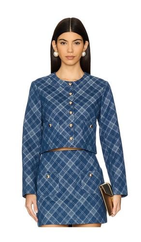 Maven Jacket in Blue. - size L (also in M, S, XS) - Amanda Uprichard - Modalova