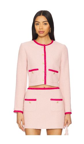 Chaqueta braswell en color rosado talla L en & - . Talla L (también en M, S, XL, XS) - Amanda Uprichard - Modalova