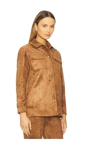 X REVOLVE Nirvana Suede Jacket in . Size L. Also in S, XS - Amanda Uprichard - Modalova