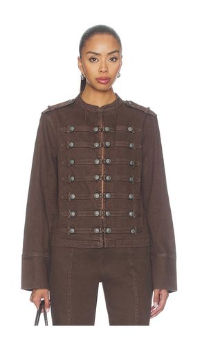 Emma Jacket in Chocolate. - size L (also in M, S, XS) - Amanda Uprichard - Modalova