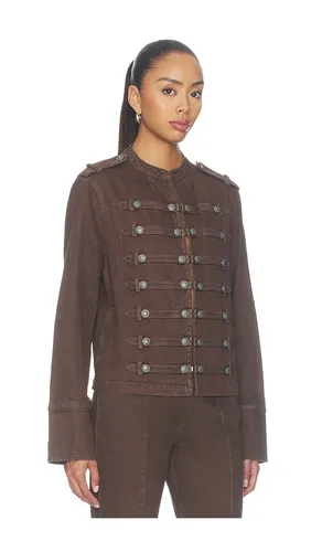 Emma Jacket in Chocolate. - size L (also in M, S, XS) - Amanda Uprichard - Modalova