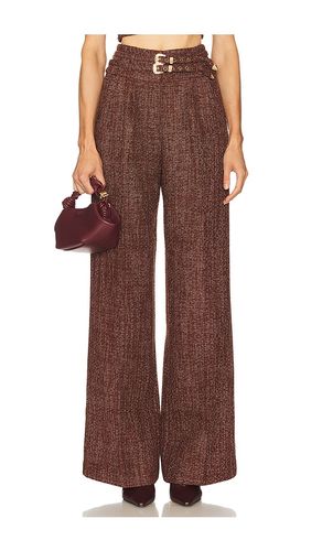 X REVOLVE Blythe Pants in Brown. - size M (also in S, XL, XS) - Amanda Uprichard - Modalova